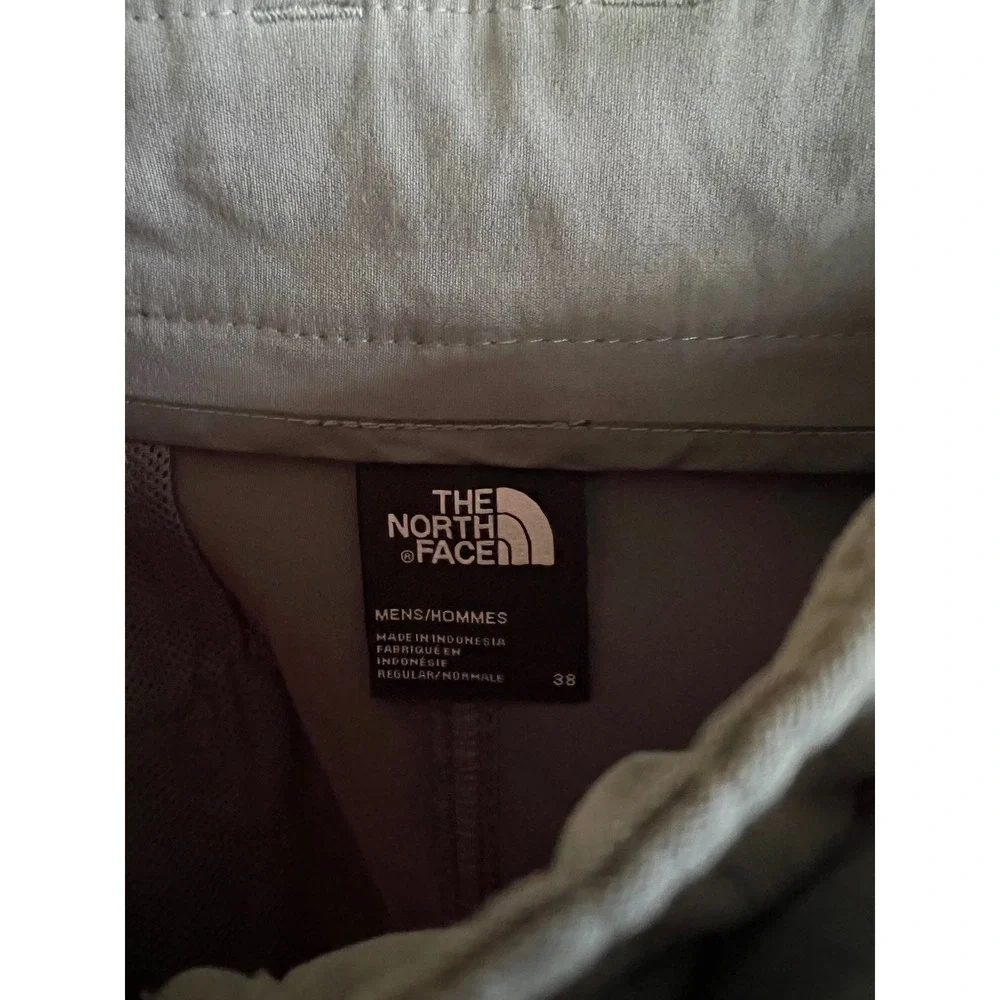 The North Face Mens Nylon Blend Hiking Shorts Size 38 Waist Slate Blue Grey